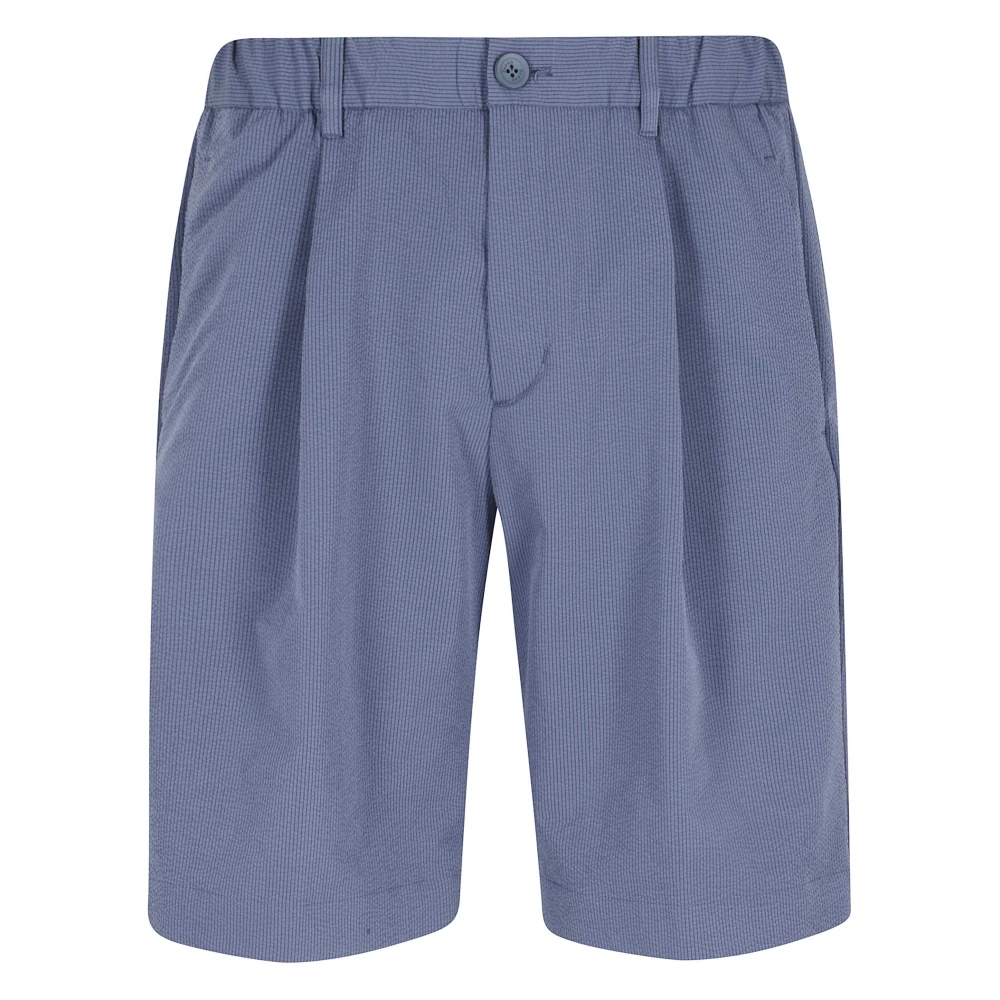 Herno Uomo Blu Pantaloncini, L, New,