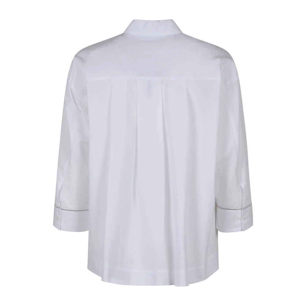 PESERICO Witte Dames Overhemd White Dames
