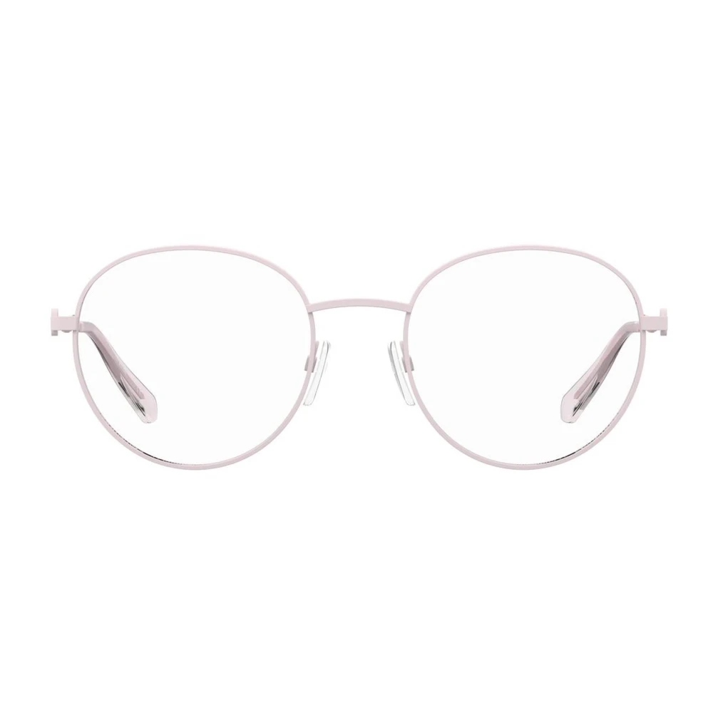 Love Moschino Multikleur Metalen Montuur Bril Pink Dames