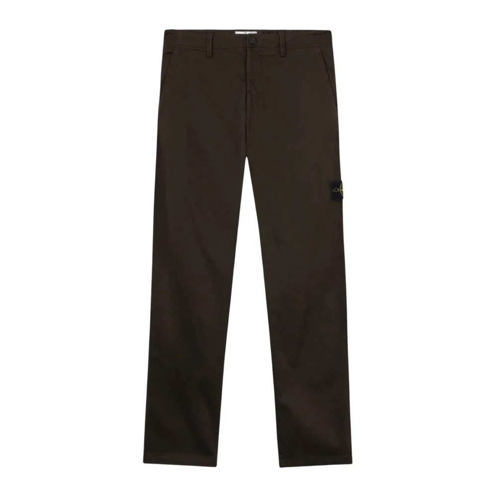 Stone Island Mannelijk Grijs Broeken Heren, W31, Chinos