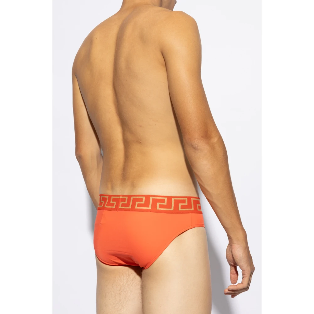 Versace Zwembroek Orange Heren