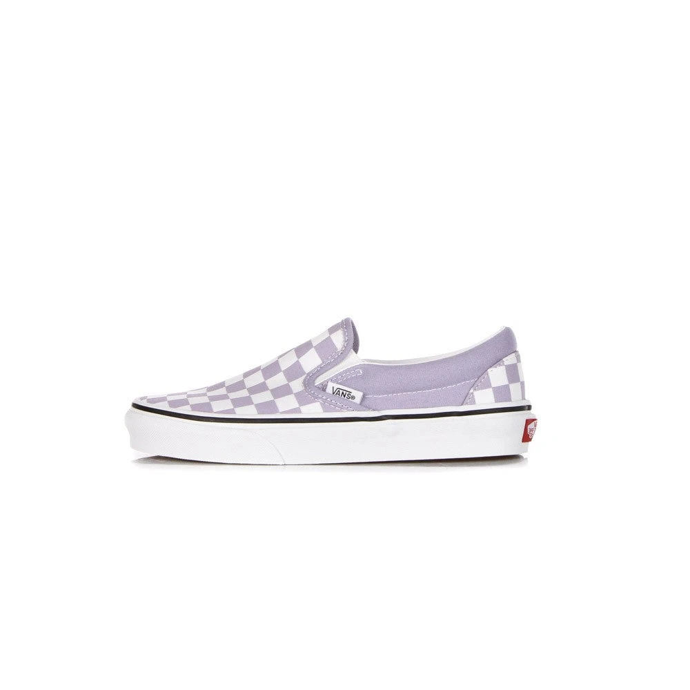 Vans Rutig Slip-on Sneaker Languid Lavender/Vit Purple, Pojke