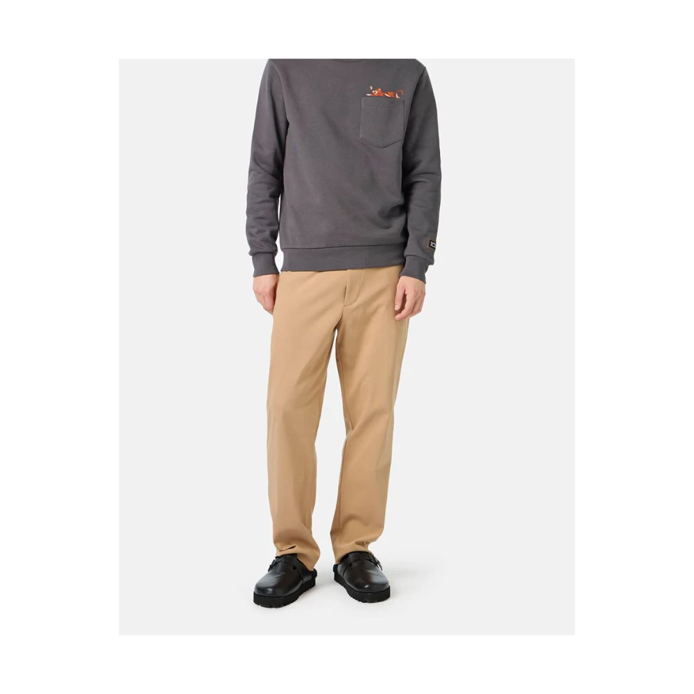 Iceberg Sweatshirt met Yogi-print Gray Heren