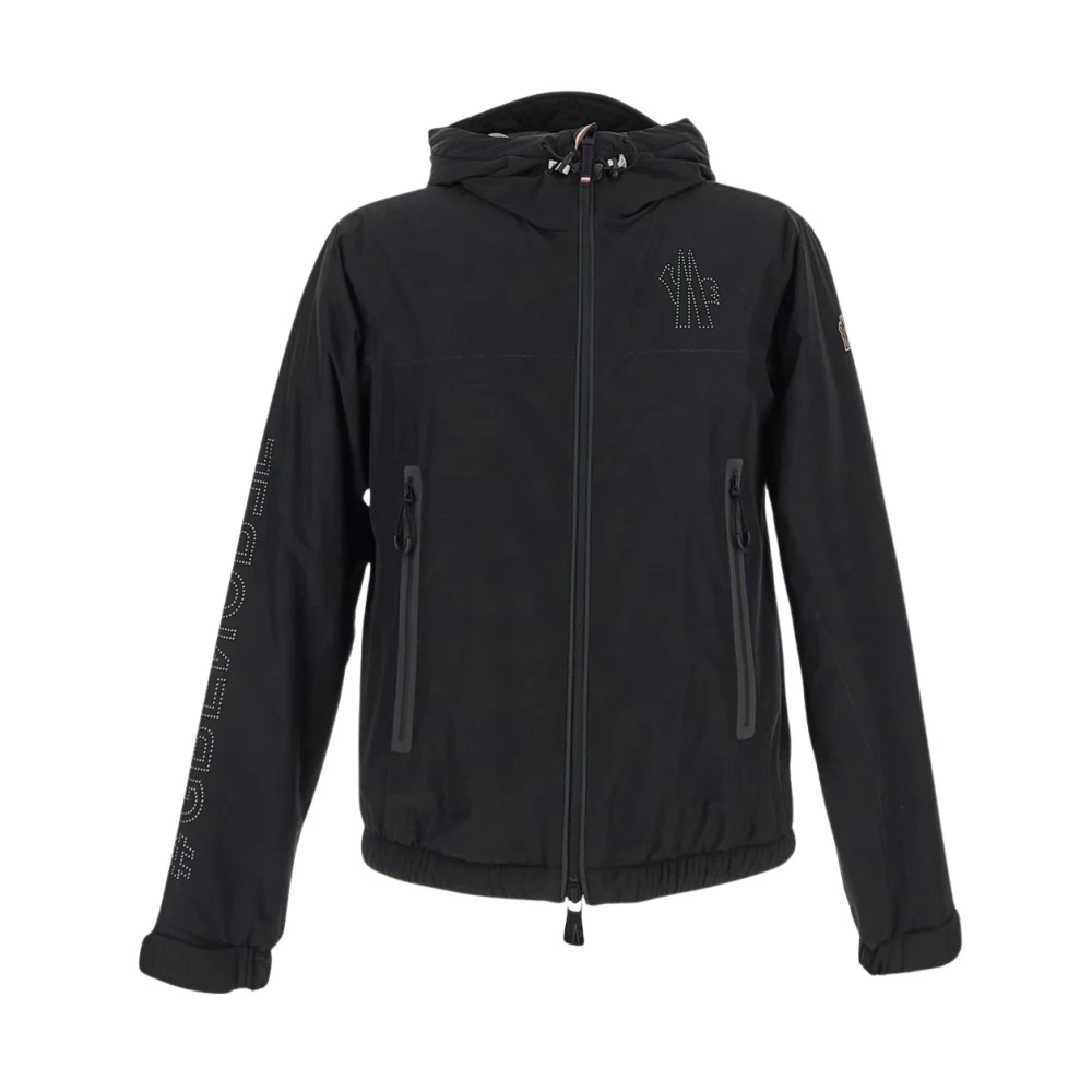 Moncler Nylonjas voor stijlvolle uitstraling Black Heren