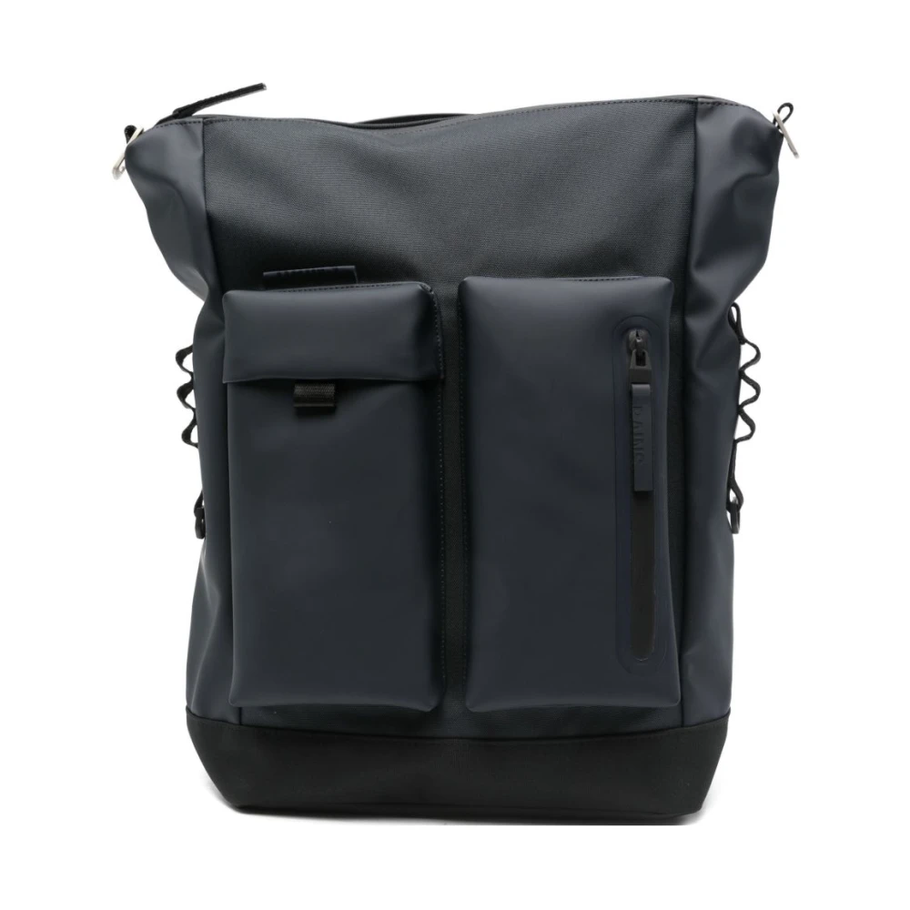 Rains Mannelijk Zwart Tassen Heren, One Size, Backpack