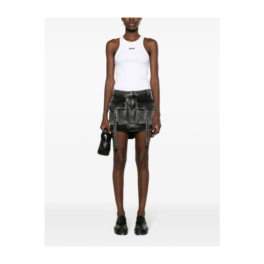 Msgm Witte TOP voor een stijlvolle uitstraling White Dames