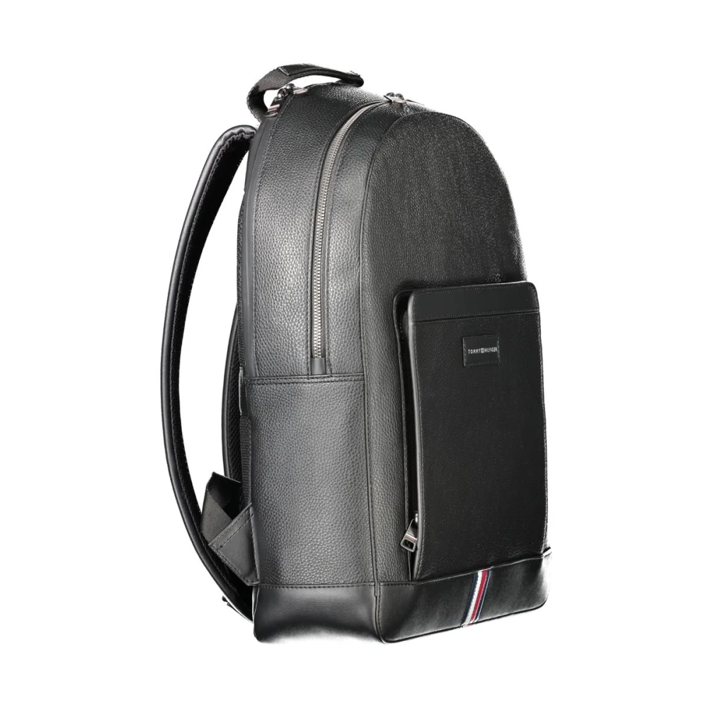 Tommy Hilfiger Zwarte Polyester Rugzak | To-33659 Black Heren