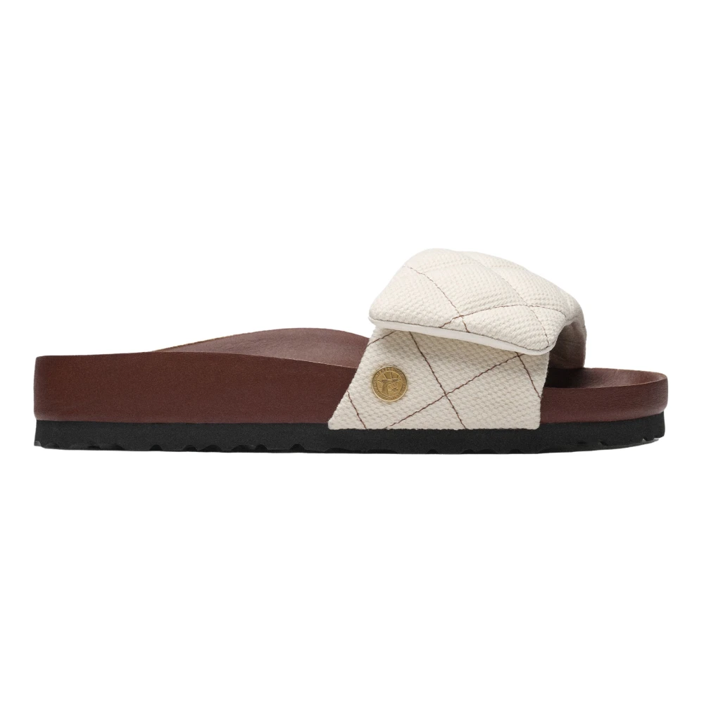 Birkenstock Brown Sliders, Female, 4 Uk, Sylt Padded