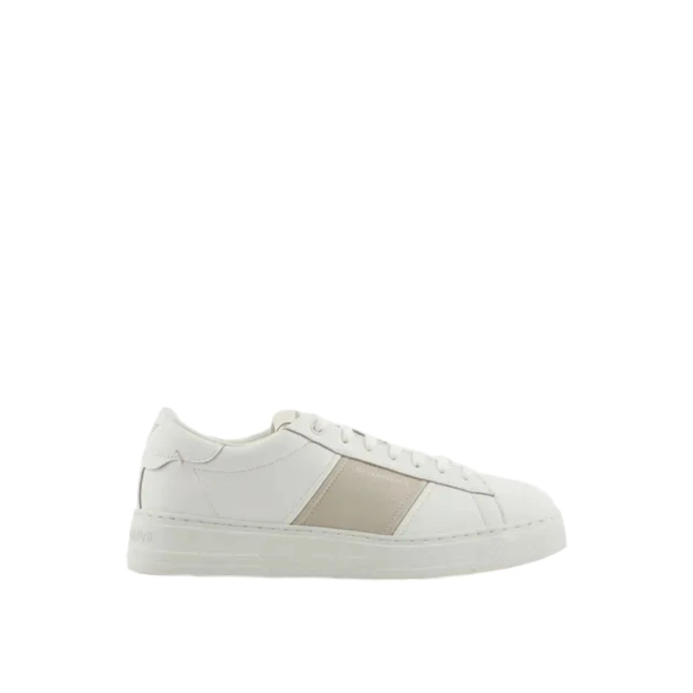 Emporio Armani Låga Sneakers Beige, Herr