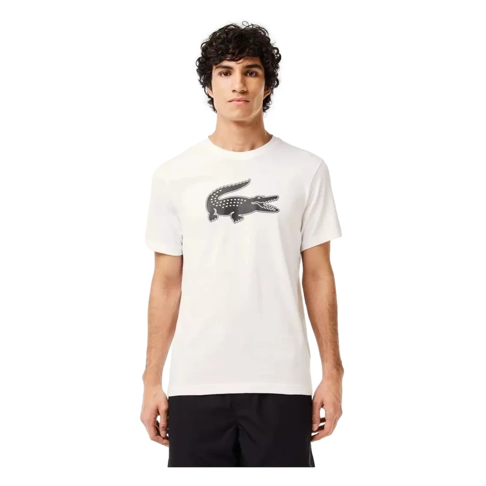 Lacoste Uomo Bianco Top, L, New,