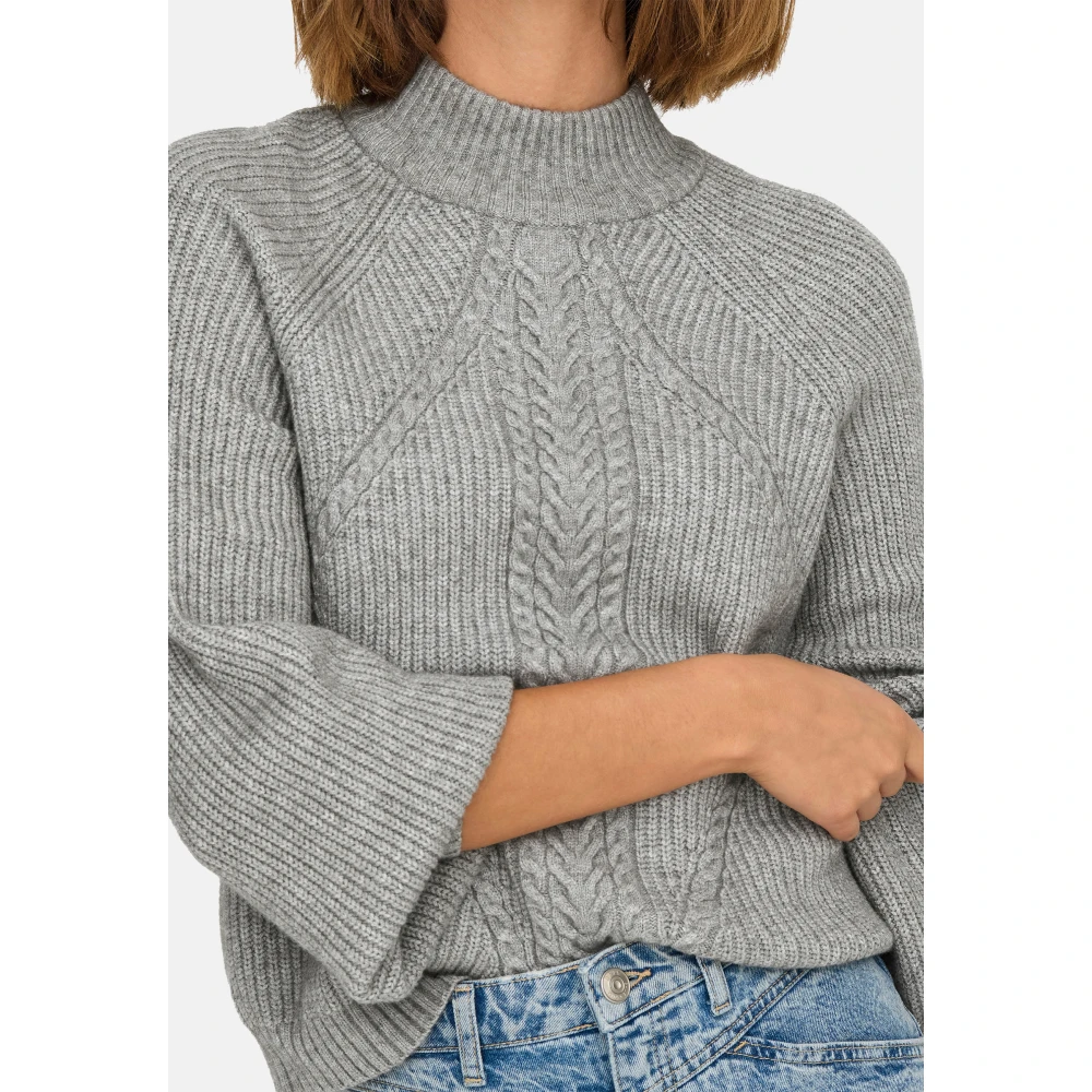 Only Stijlvolle Breigoed Collectie Gray Dames