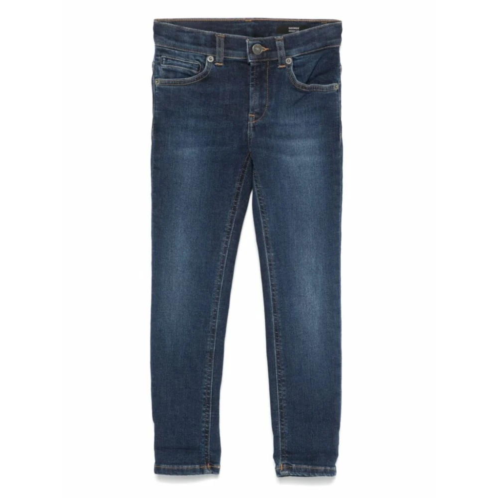 Dondup Barn Mörkblå Denim Jeans Blue, Pojke