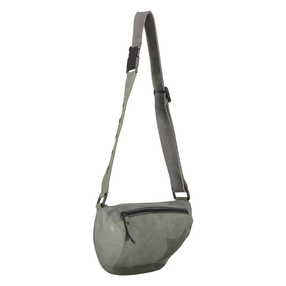 Lorena Antoniazzi Lamsleren Crossbody Tas Gray Dames