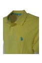 polo-manches-courtes-en-coton-jaune