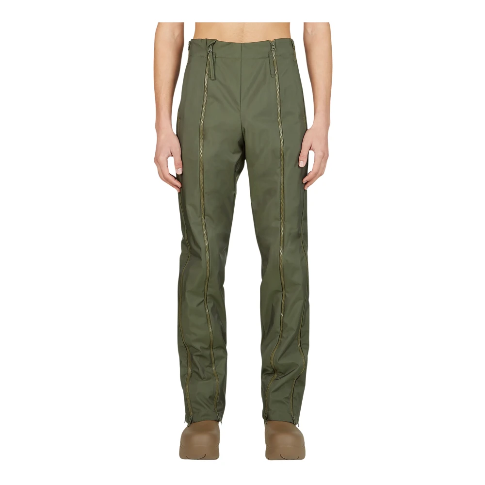Post Archive Faction Men's Green 5.0+ Technical Trousers Center - Straight Trousers - L - Trousers