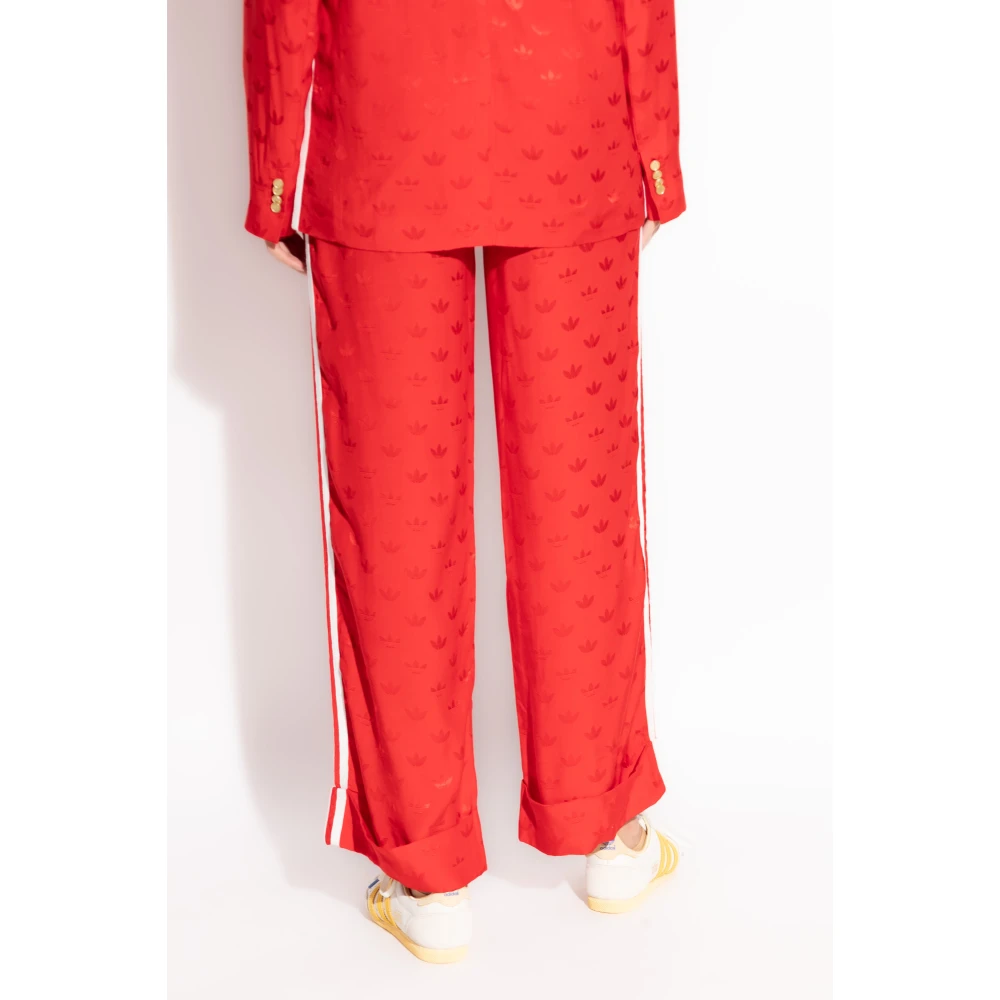 adidas Originals Monogram Broek Red Dames