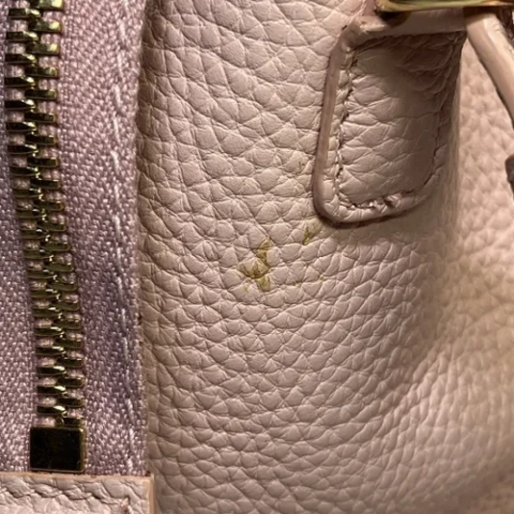 Salvatore Ferragamo Pre-owned Leather handbags Pink Dames