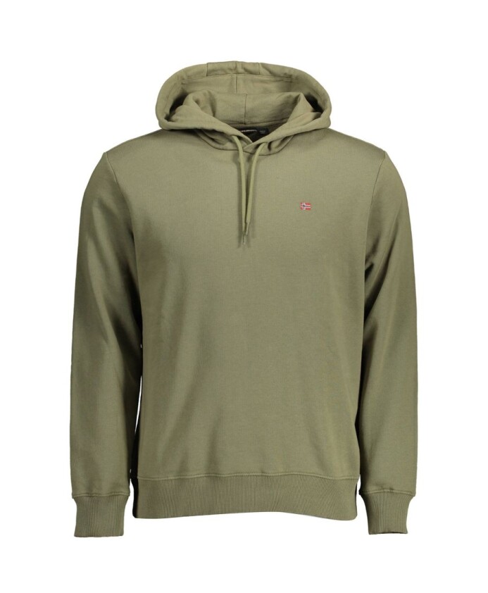 pull-homme-en-coton-vert