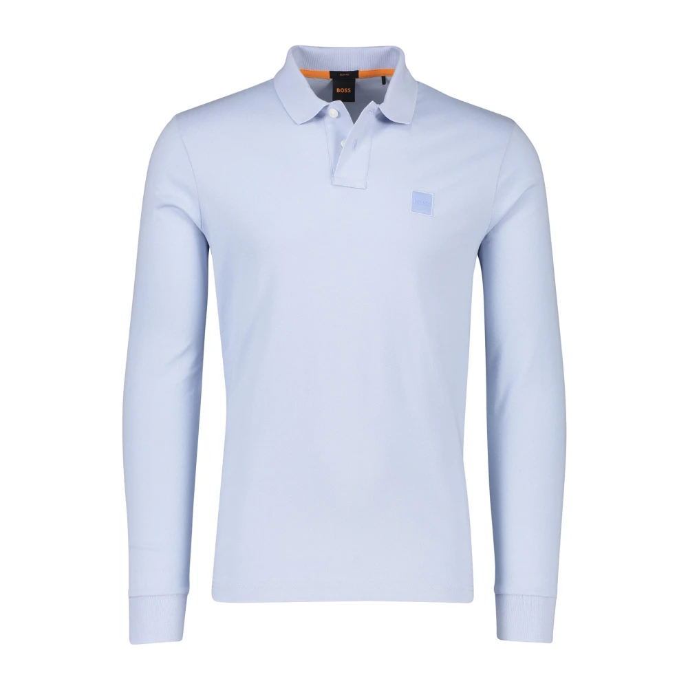 Hugo Boss Moderne Passerby Polo Lichtblauw Blue Heren