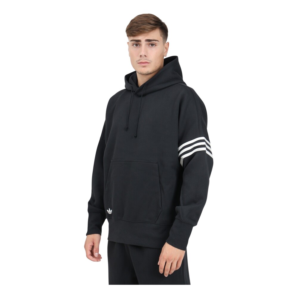 Sudadera adidas originals shops hombre negra