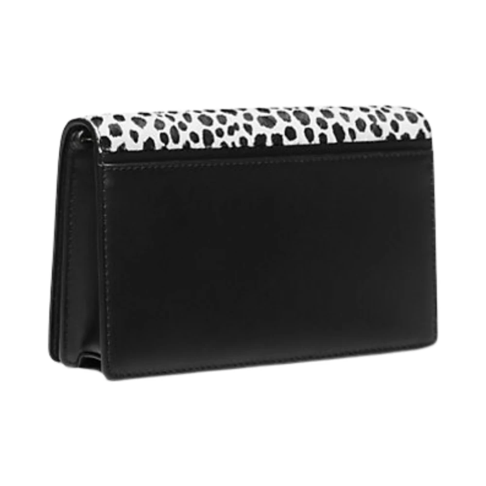 Michael Kors Zwarte Crossbody Flap Tas Black Dames