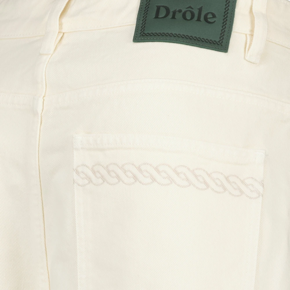 Drole de Monsieur Baggy Jeans Lente-Zomer 2025 Beige Heren