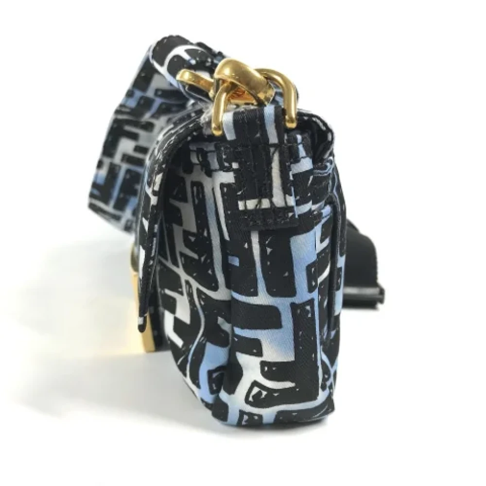 Fendi Vintage Pre-owned Nylon fendi-bags Blue Dames