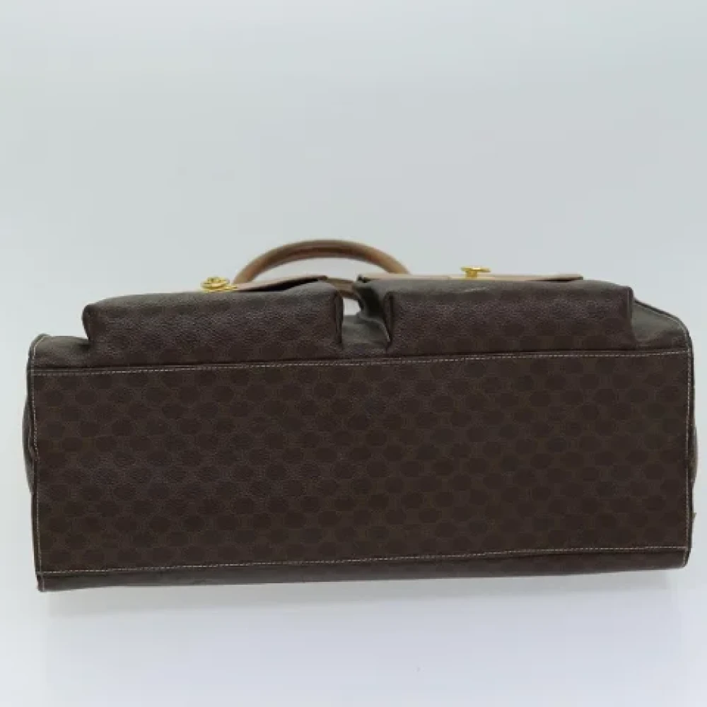 Celine Vintage Pre-owned Leather totes Brown Dames