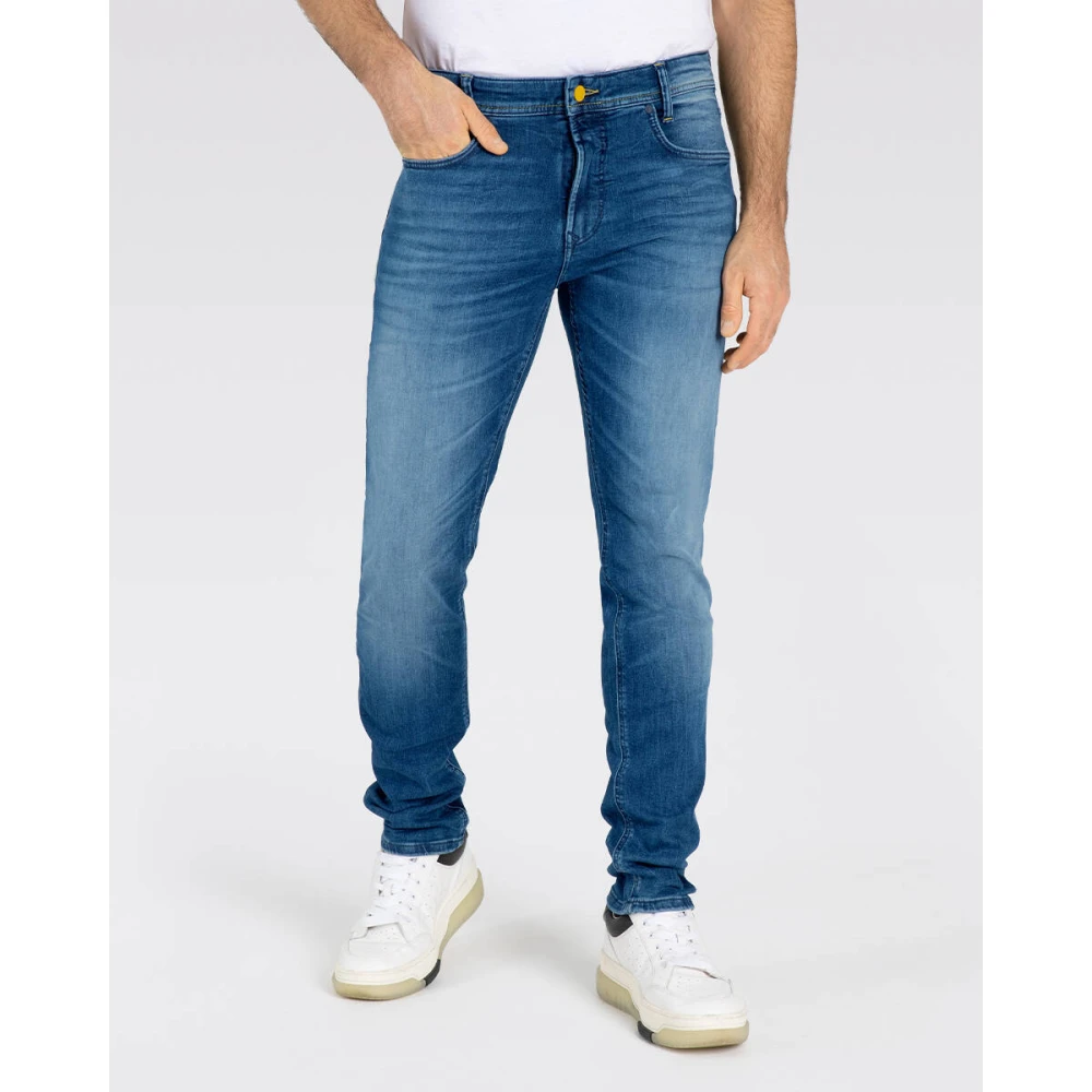 MAC Vintage Stijl Denim Jeans Blue Heren