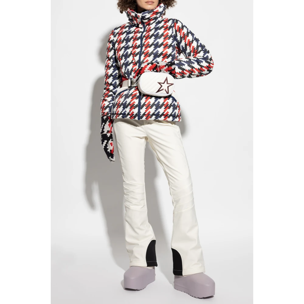 Perfect Moment Donsjack Houndstooth Ski Dekbed Multicolor Dames