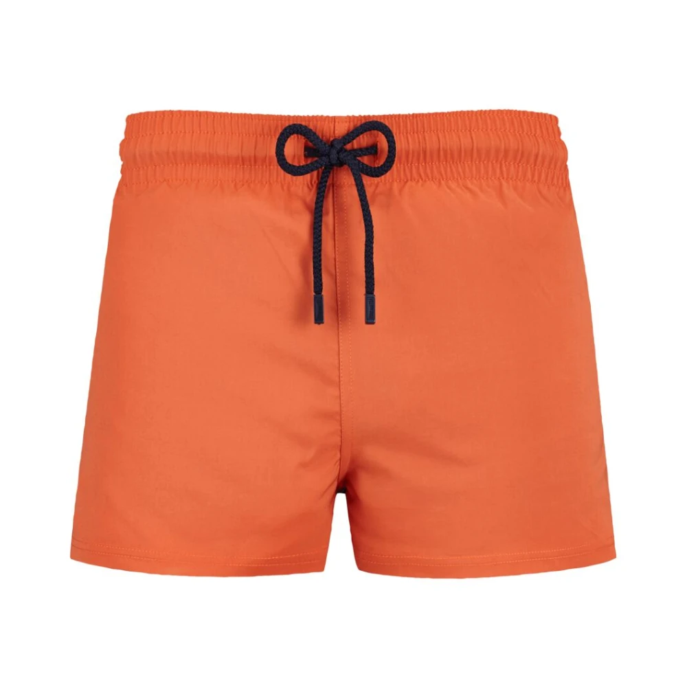 Vilebrequin Heren Stretch Zwemshorts Orange Heren