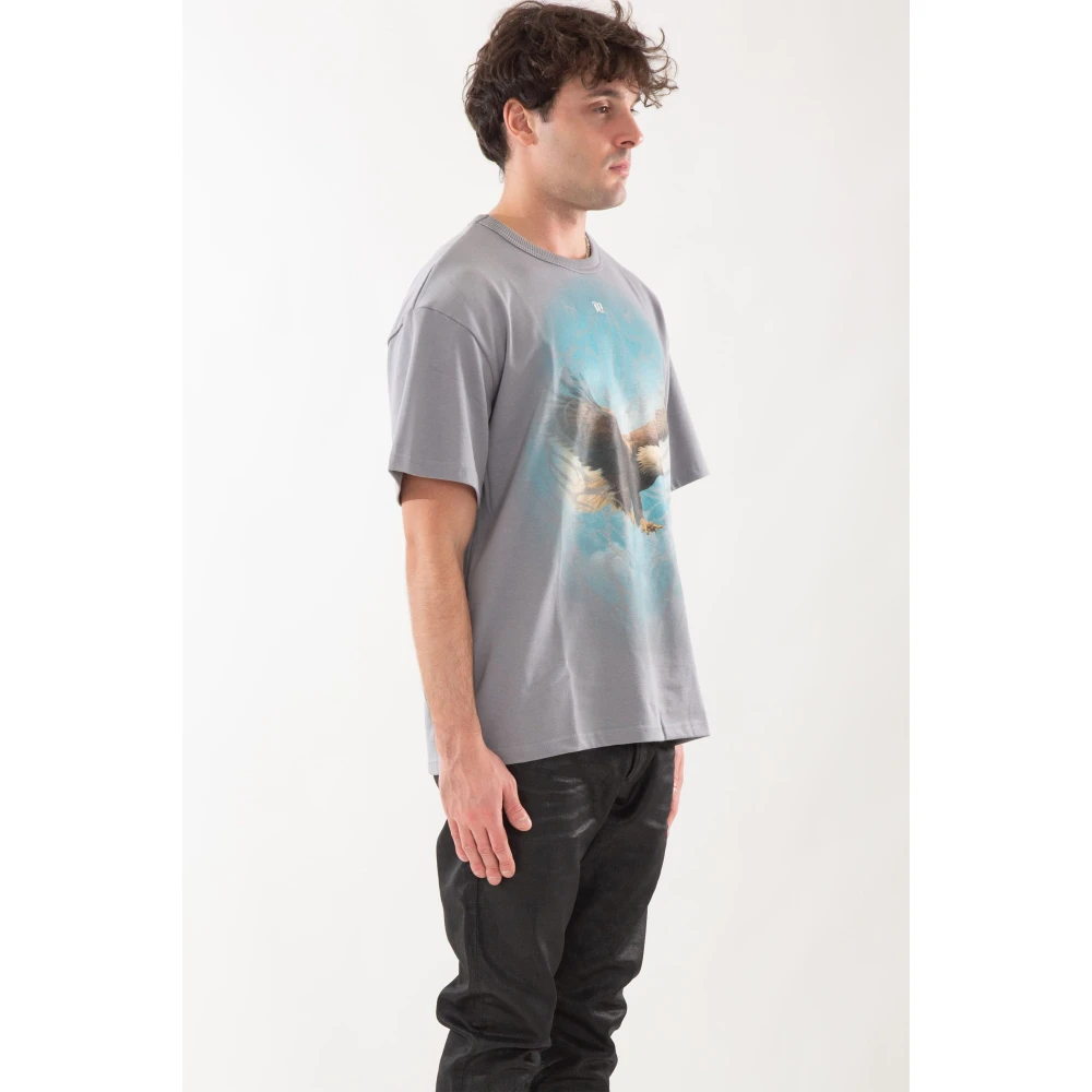 Misbhv Lichtgrijs Monument Valley Tee Gray Heren