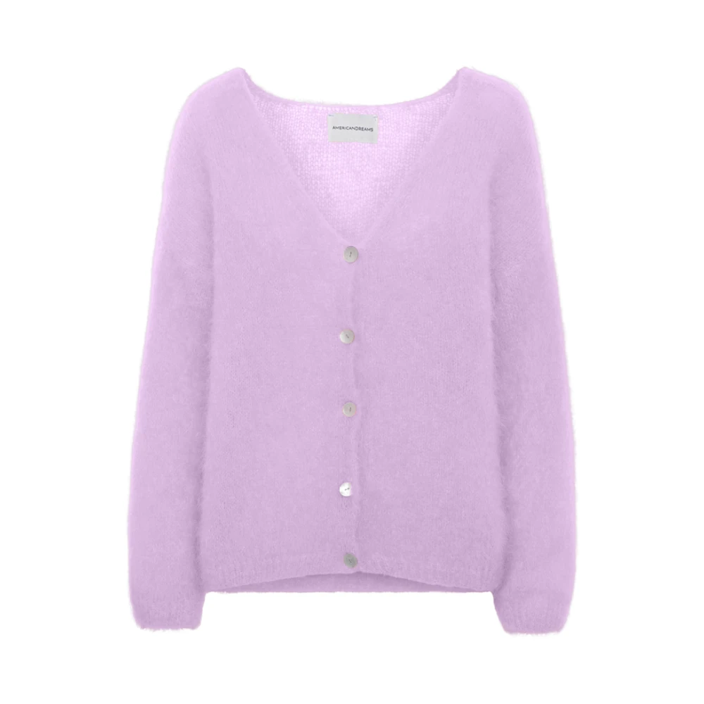 American Dreams Batik-geïnspireerde Cornelia Cardigan in Lichtpaars Purple Dames