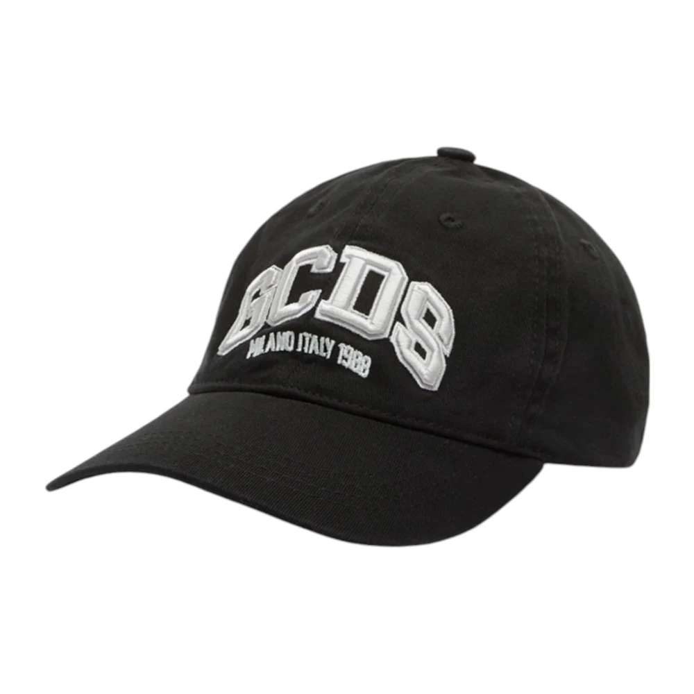 Gcds Zwarte Lounge Logo Baseballpet Black Heren