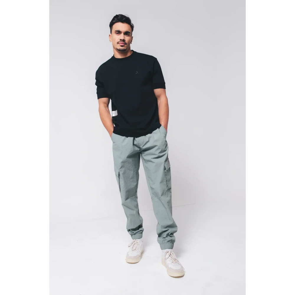 Aeden Zwart T-shirt Black Heren