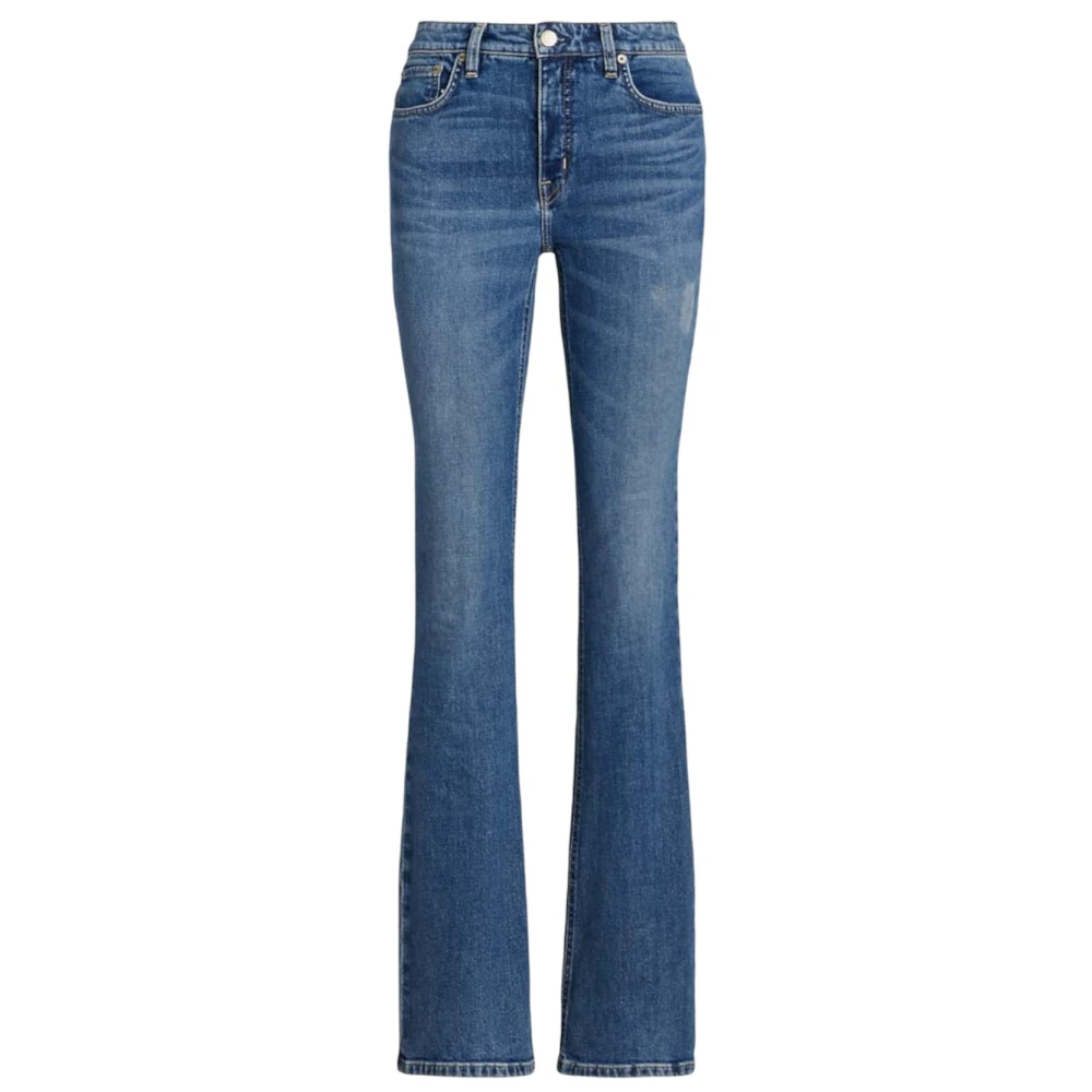 Ralph Lauren Flared Jeans Blue Dames