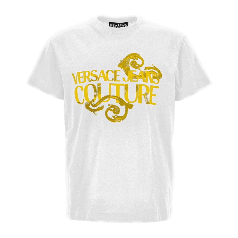 Versace Jeans Couture Stijlvolle T-shirts en Polos White Heren
