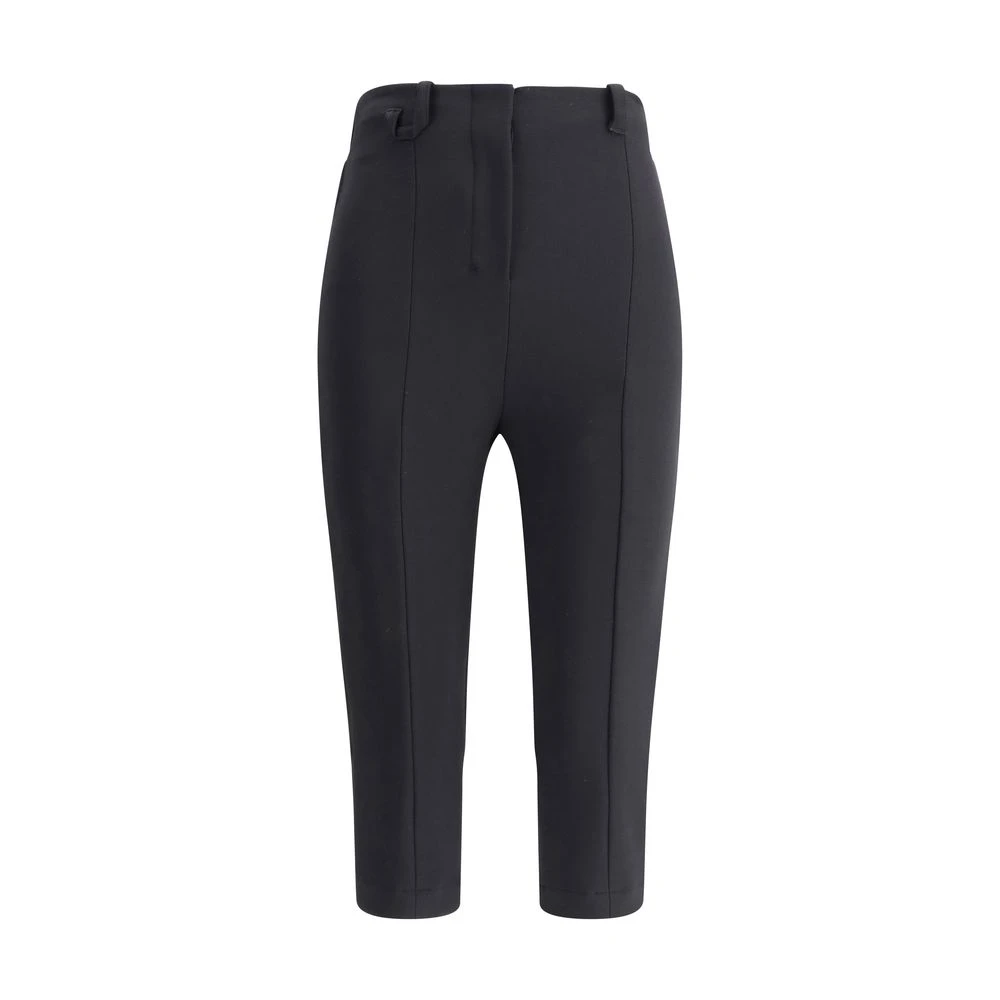 Jacquemus Chique Casual Capri-broek Black Dames