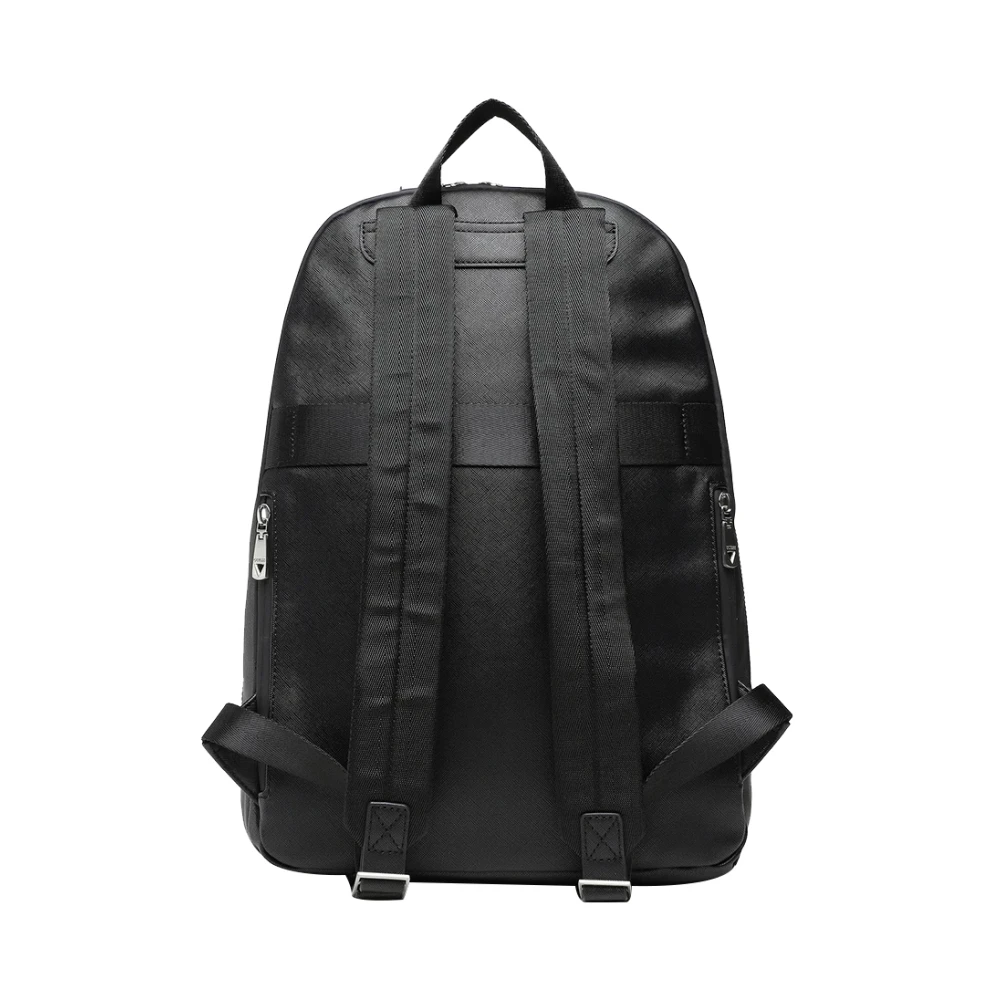 Guess Zwarte Rugzak Stijlvol en Veelzijdig Black Heren