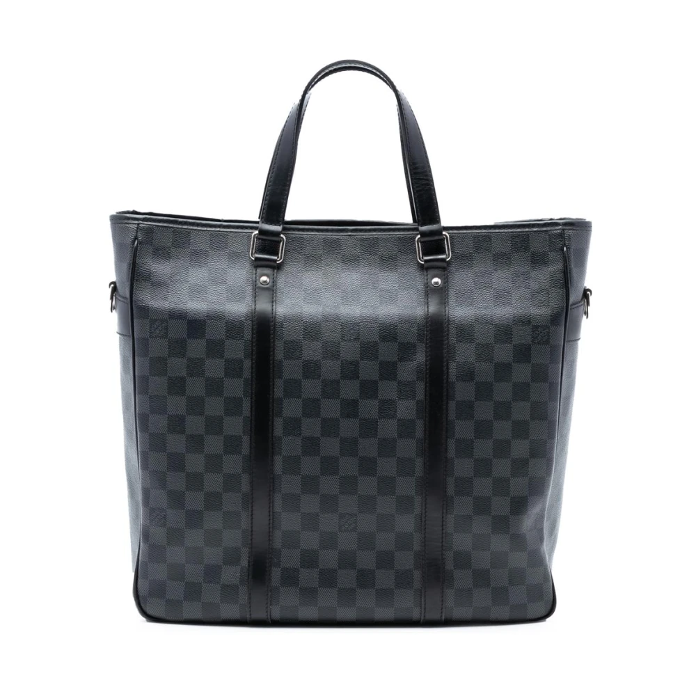 Louis Vuitton Vintage Women's Black Pre-Owned Carryall Tote Bag