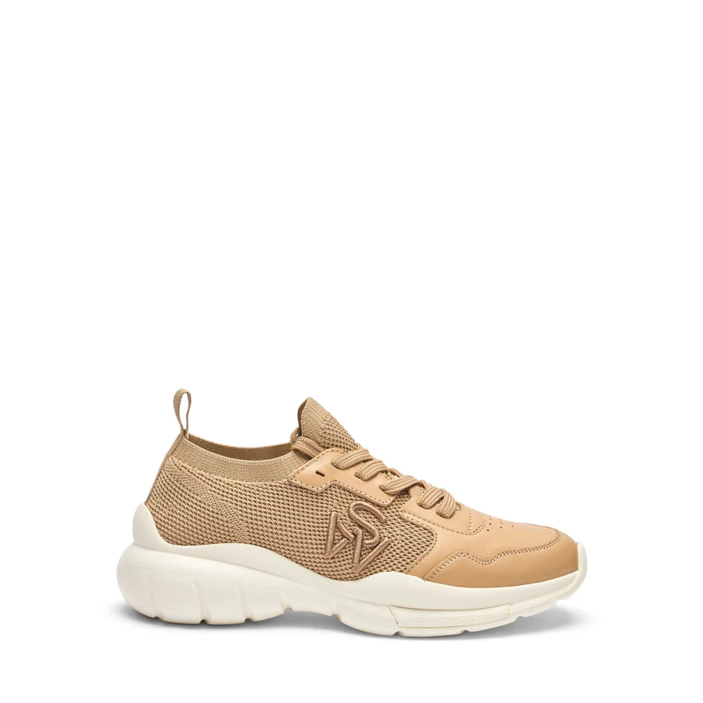 Stuart Weitzman 5050 Sneaker Dames Schoenen Beige