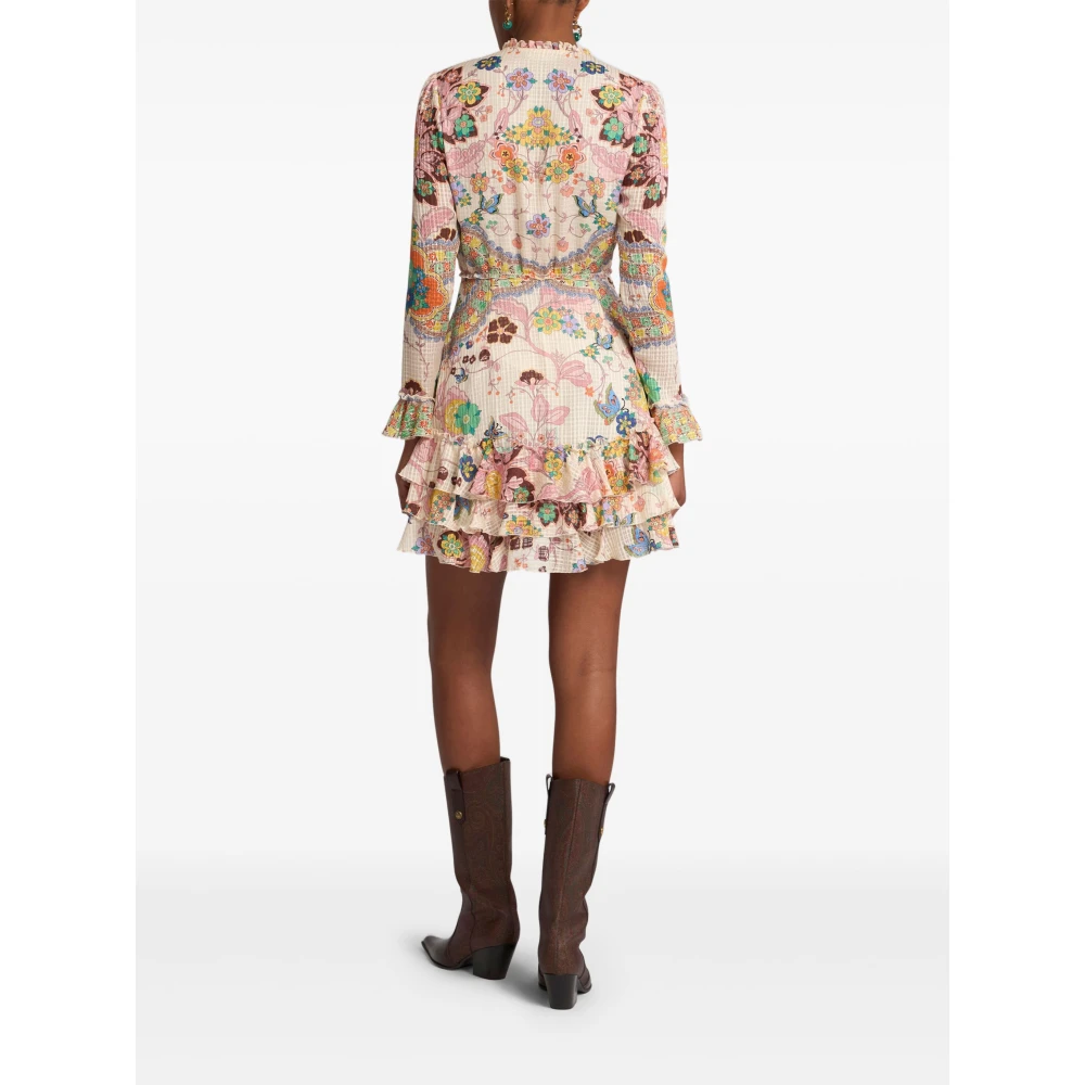 ETRO Stijlvolle Mini Jurken Collectie Multicolor Dames