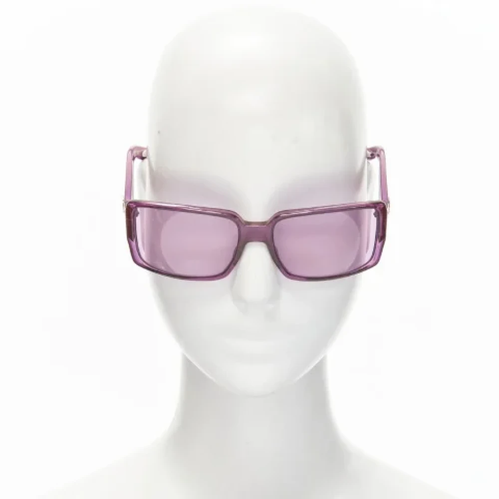 Gucci Vintage Pre-owned Plastic sunglasses Pink Dames