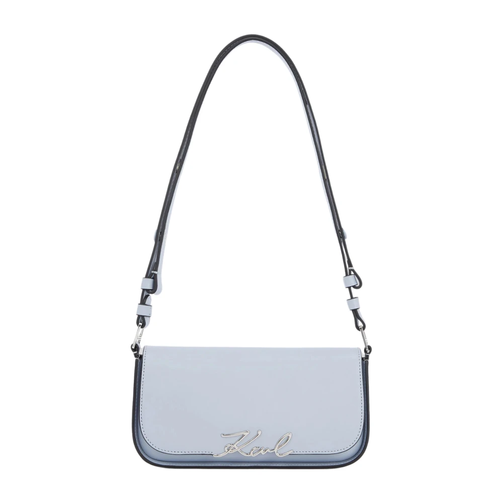 Karl Lagerfeld Väskor Karl Lagerfeld k/signature crossbody a1w30039 kentucky Blue, Dam