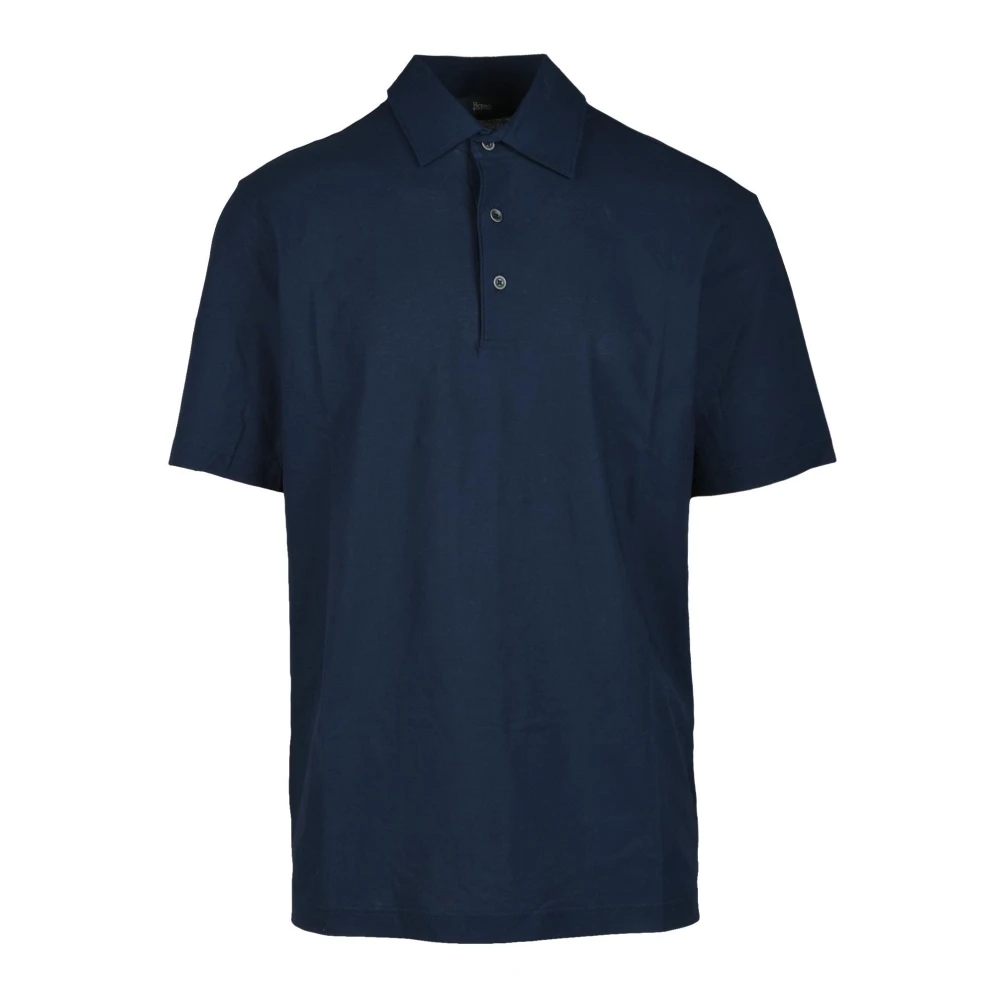 Herno Katoenen Polo Shirt White Heren