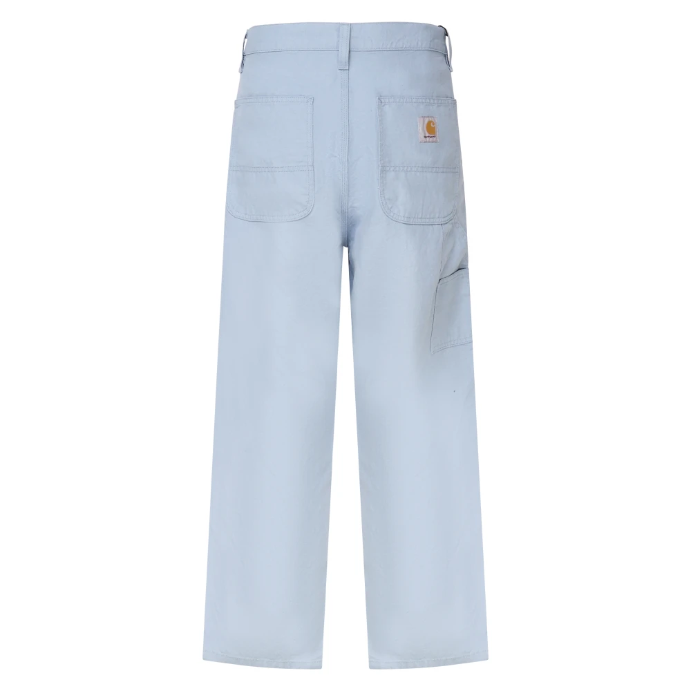 Carhartt WIP Relaxed Tapered Broek met Versterkte Knieën Blue Heren