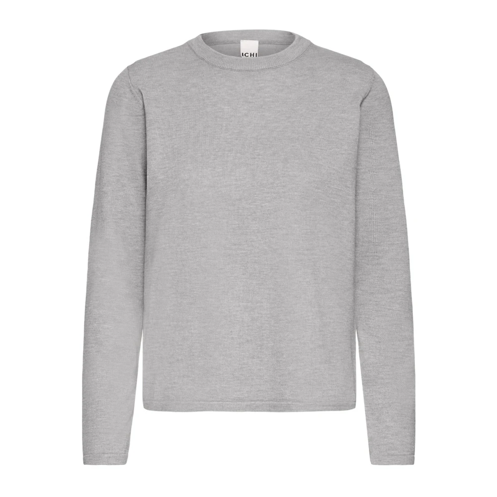 Ichi Donna Gris Maglione A Girocollo Maniche Lunghe Luls - Immagine 2