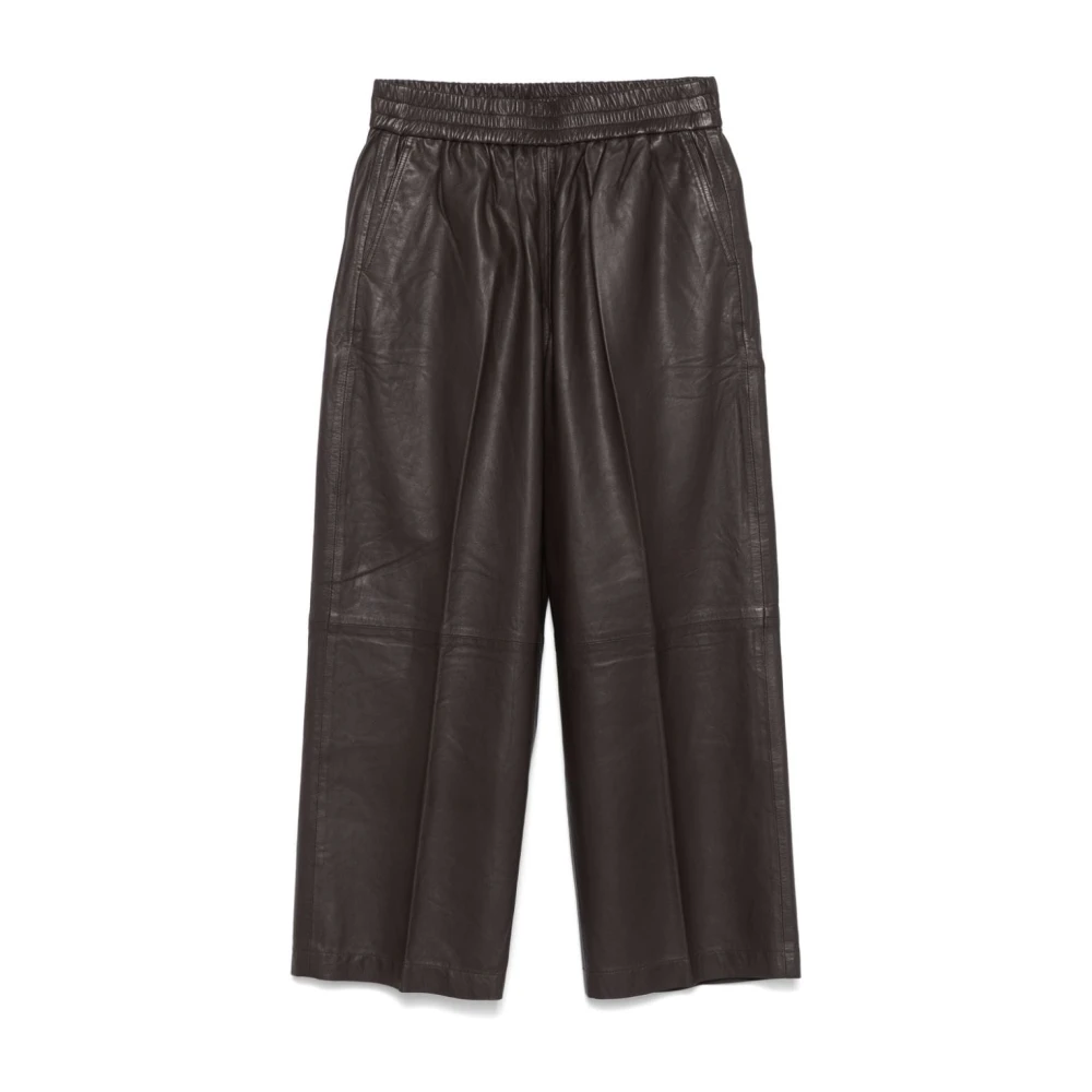 Birgitte Herskind Bordeaux Lamsleren Broek Rechte Pijp Red Dames