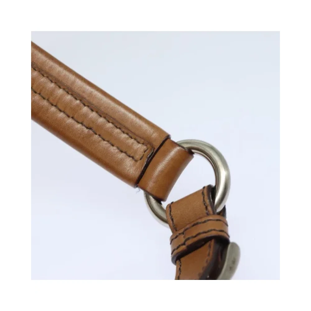 Prada Vintage Pre-owned Nylon prada-bags Brown Dames