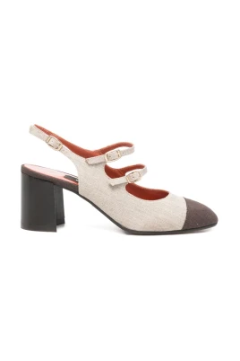 Papaya Slingback Pumps